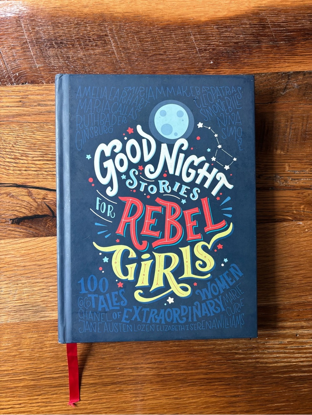 Goodnight stories for rebel girls hardback book